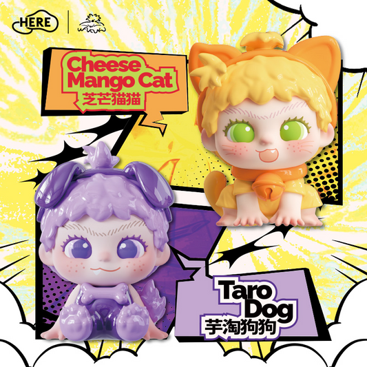 Letsvan WAKUKU Playing With Cats and Dogs Series Figures Blind box