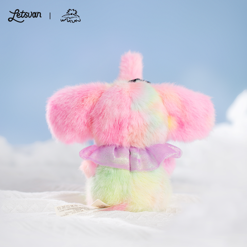 Letsvan WAKUKU-Dreamy Colorful Elephant Vinyl Pendant Collect dolls