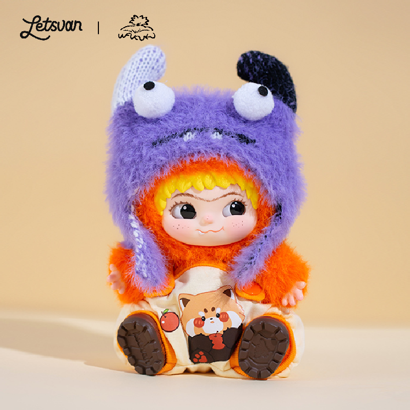Letsvan WAKUKU-Fuzzy fun party Figure Dolls clothes