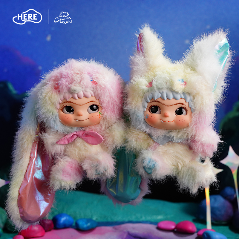 Letsvan WAKUKU-Fox&Bunny trick or treat Series Figures Blind box