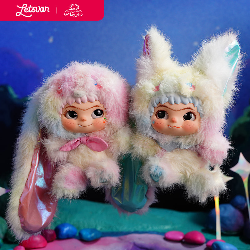 Letsvan WAKUKU-Fox&Bunny trick or treat Series Figures Blind box 1 SET(6 BOXS)