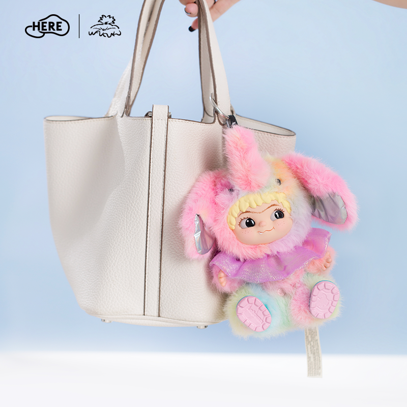 Letsvan WAKUKU-Dreamy Colorful Elephant Vinyl Pendant Collect dolls