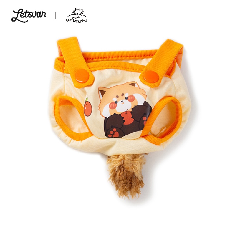 Letsvan WAKUKU-Fuzzy fun party Figure Dolls clothes Raccoon Bodysuit Doll Outfit LC2506E019001C