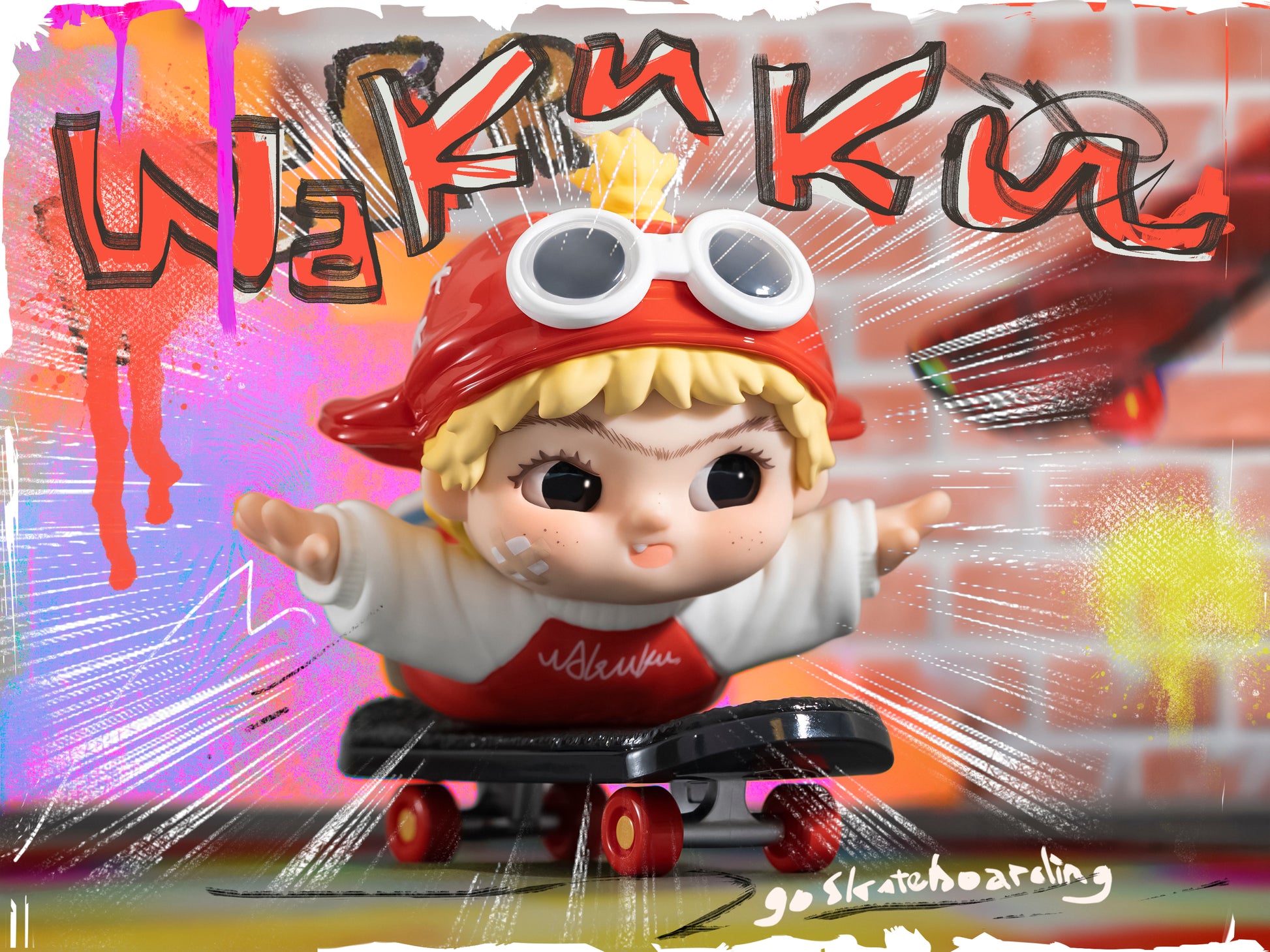Letsvan WAKUKU Back To Childhood Series Figures