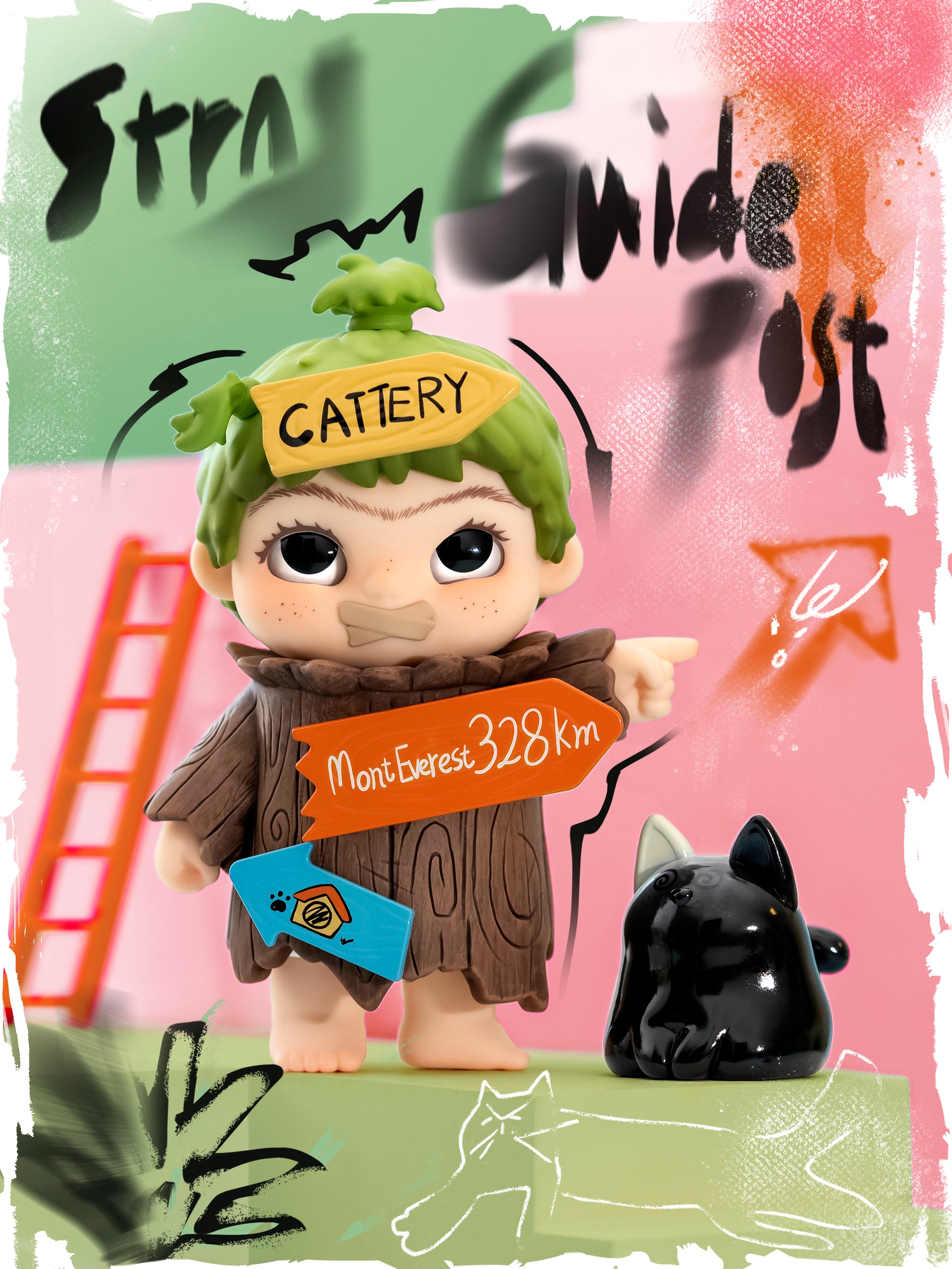 Letsvan WAKUKU Back To Childhood Series Figures