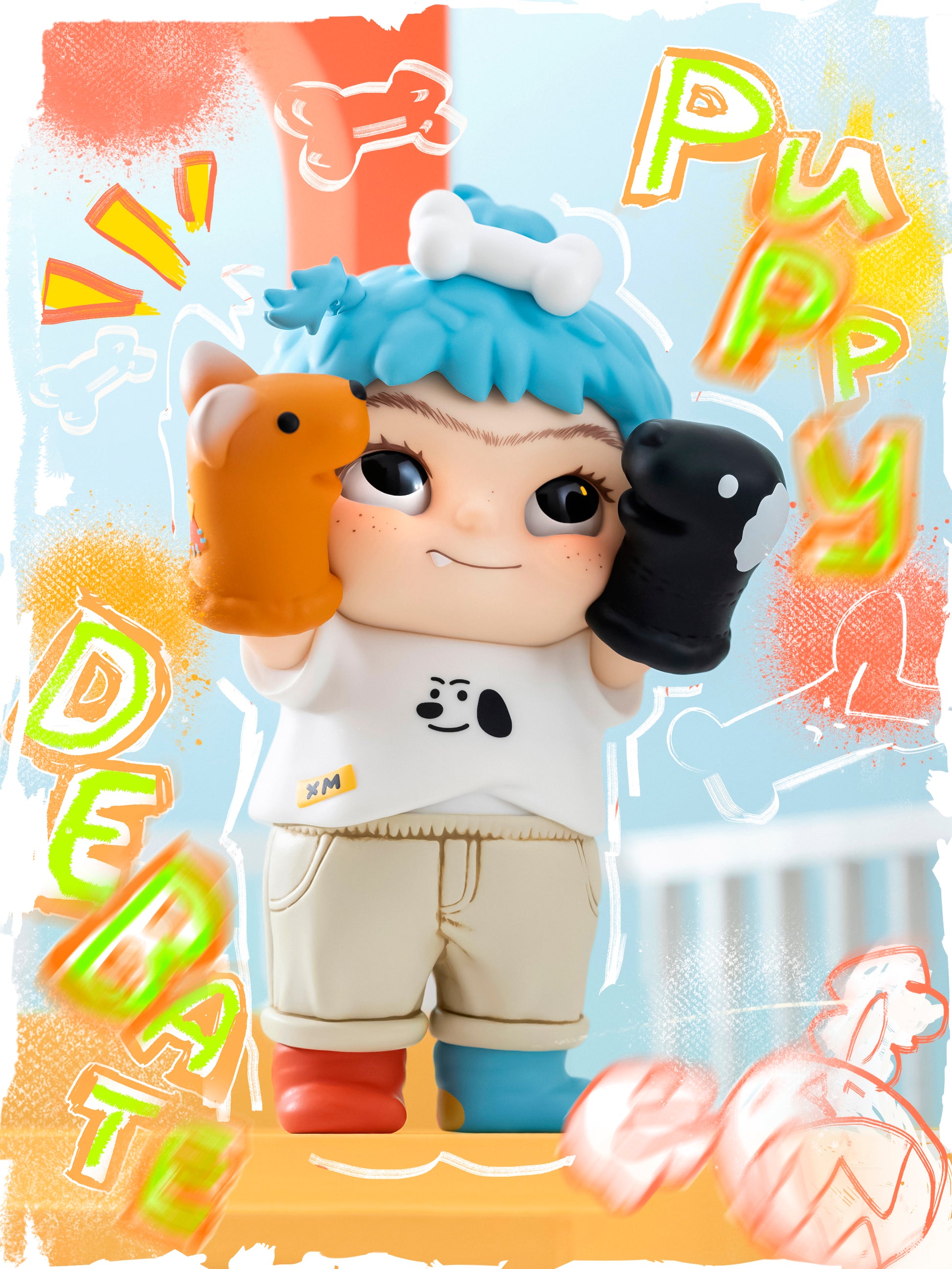 Letsvan WAKUKU Back To Childhood Series Figures