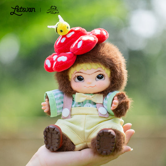 WAKUKU Flower Gentleman Vinyl Plush Doll Pendant