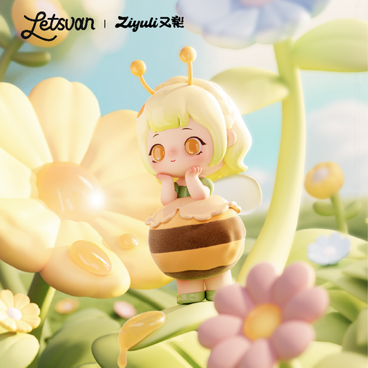 Letsvan ZIYULI Flower Spirit WhisperSeries Figures Blind box 1 BOX