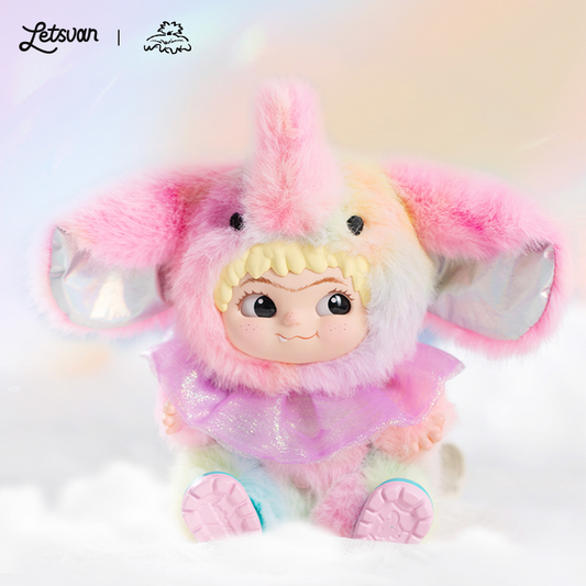 Letsvan WAKUKU-Dreamy Colorful Elephant Vinyl Pendant Collect dolls