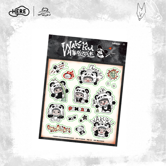 Letsvan WAKUKU Pandada Sticker