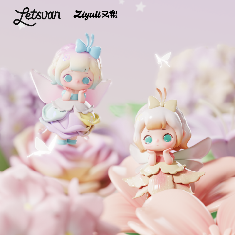 Letsvan ZIYULI Flower Spirit WhisperSeries Figures Blind box