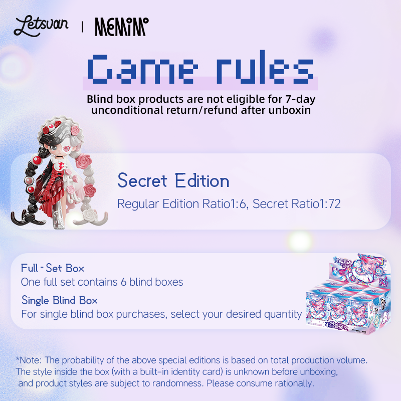Letsvan Memimo-Strange Dreams Series Figures Double Boxes(2 pcs)