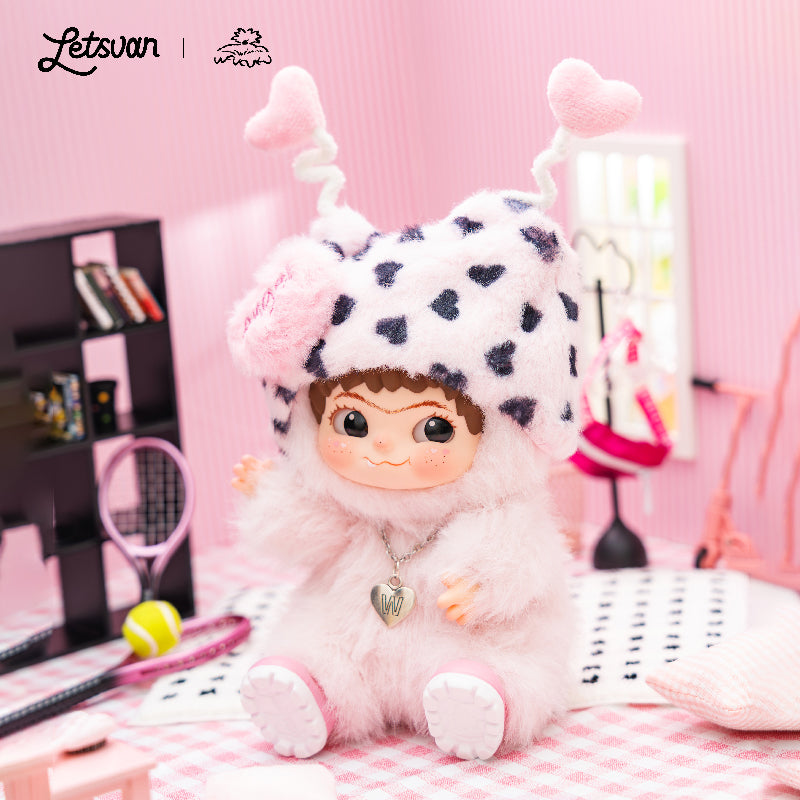 Letsvan WAKUKU Angel Vinyl Plush Doll Pendant