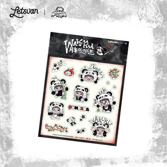 Letsvan WAKUKU Pandada Sticker