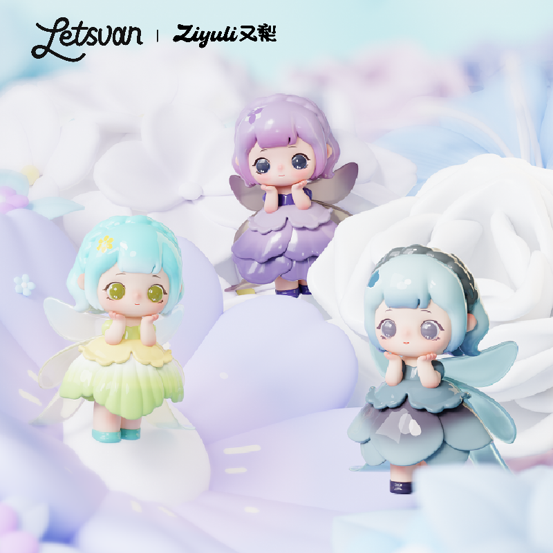 Letsvan ZIYULI Flower Spirit WhisperSeries Figures Blind box